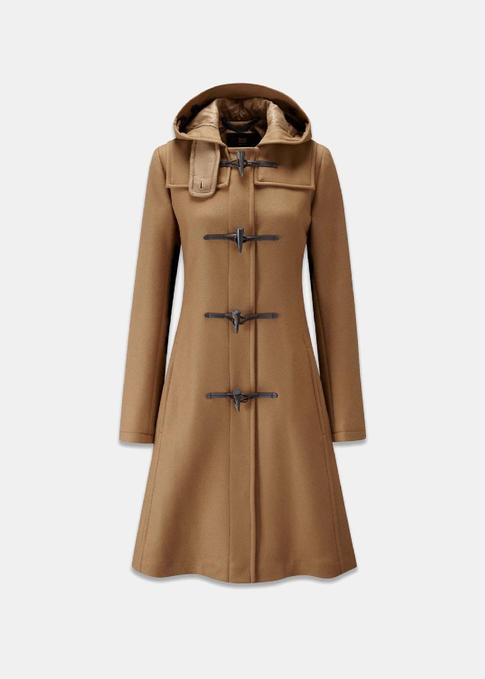 gloverall Women's Swing Duffle Coat Camel