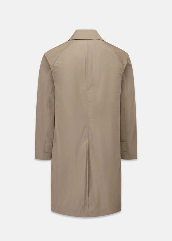 Gloverall Men's Blake Raincoat With Detachable Warmer Beige