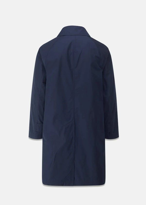 Gloverall Men's Blake Raincoat With Detachable Warmer Navy