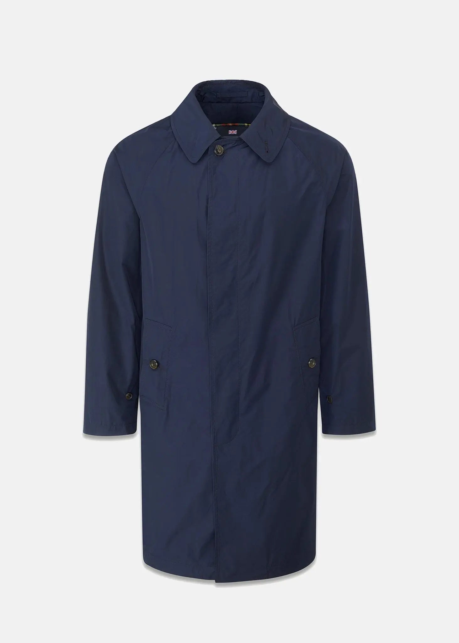 gloverall Men's Blake Raincoat with Detachable Warmer Navy