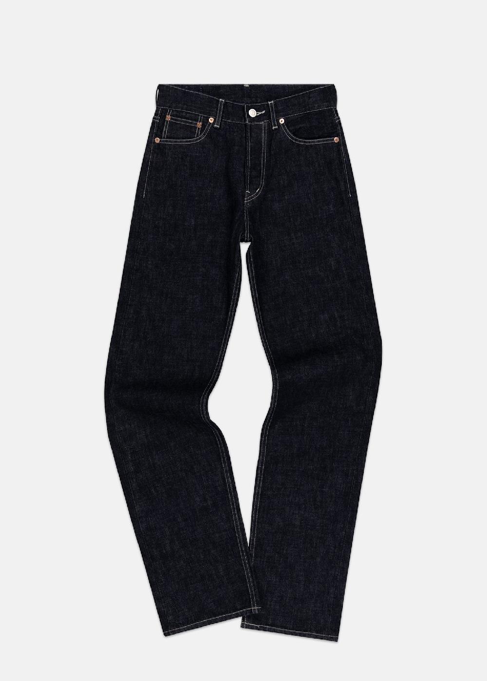 gloverall Men's Dawson Denim Standard Fit Jeans Dark Indigo