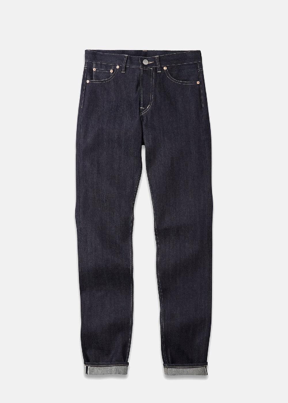gloverall Men's Dawson Denim Standard Fit Jeans Indigo