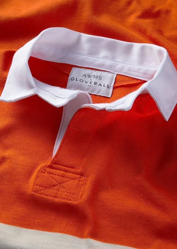 Gloverall Men's Gloverall X AWMS Rugby Shirt Orange