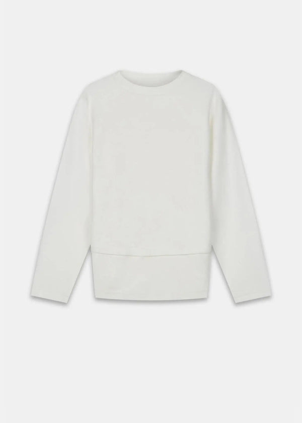 Gloverall Men's Gloverall X Les Basics Le Boat Neck Sweat White