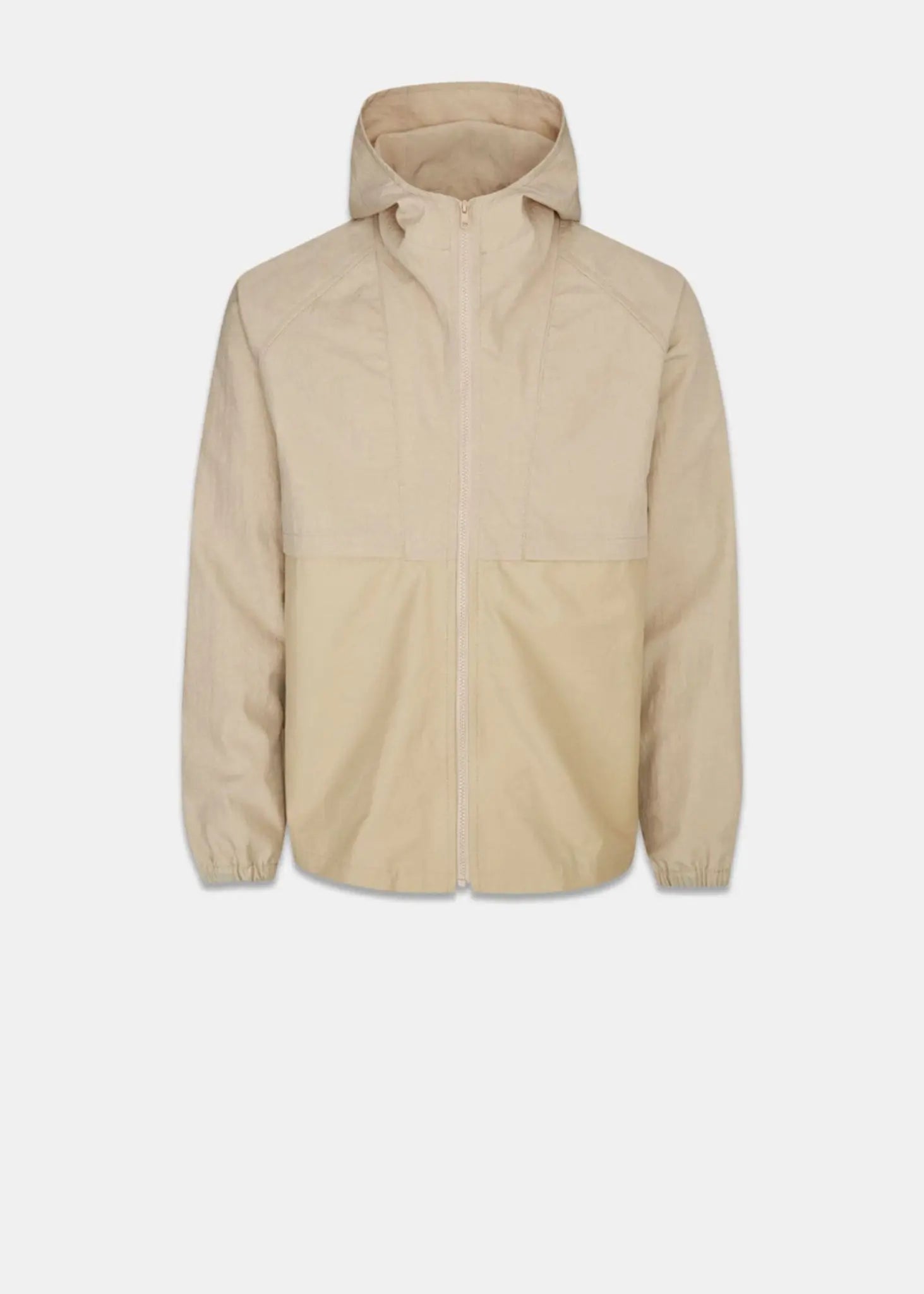 gloverall Men's Gloverall x Les Basics Le Short Hooded Jacket Stone