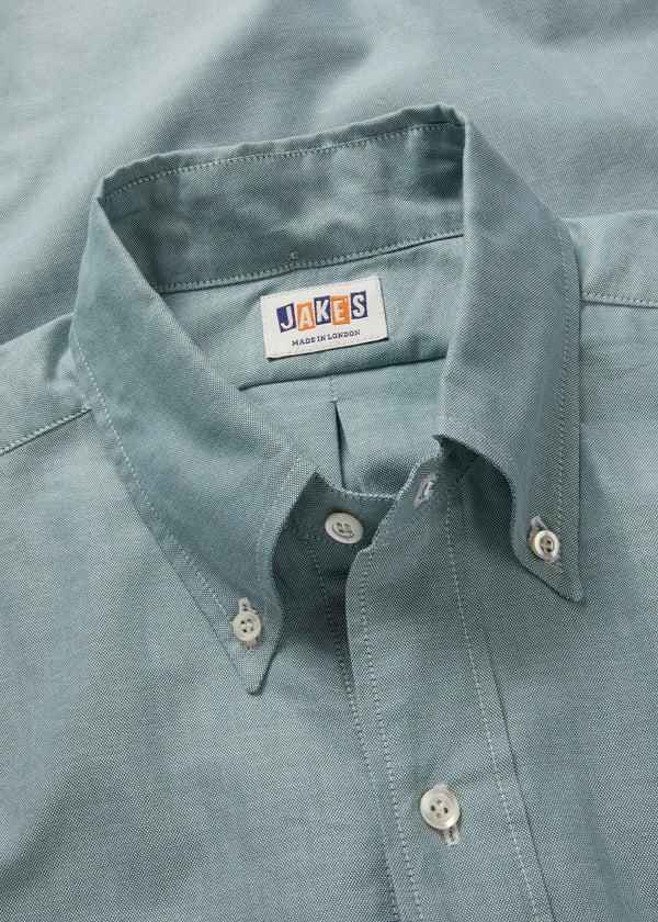 Gloverall Men's Jakes Shirts Oxford Shirt Pale Green