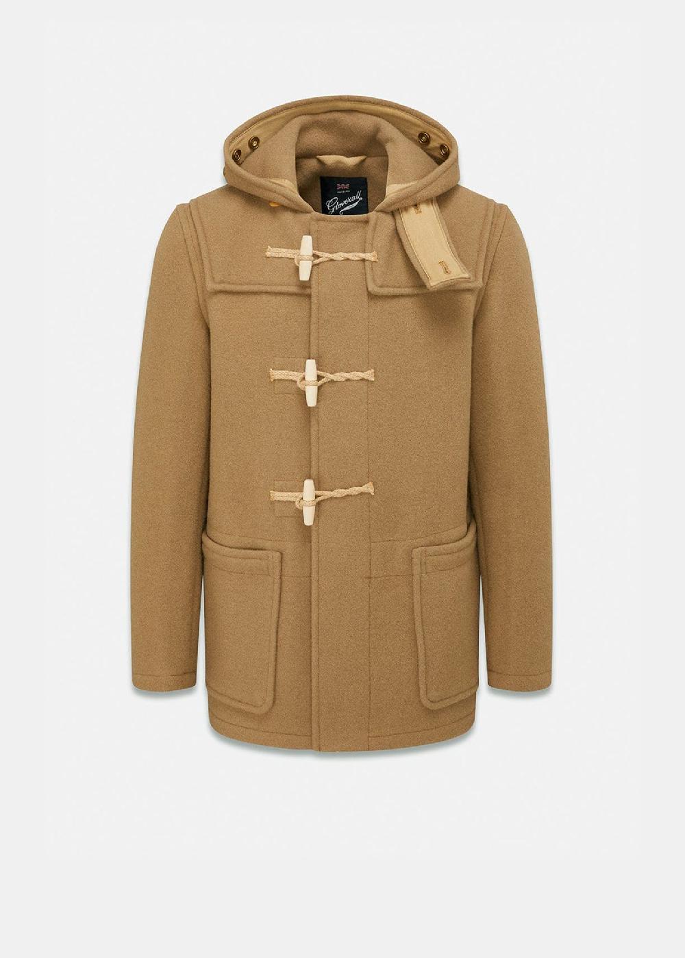 gloverall Men's Mid-Length Monty Duffle Coat Caramel