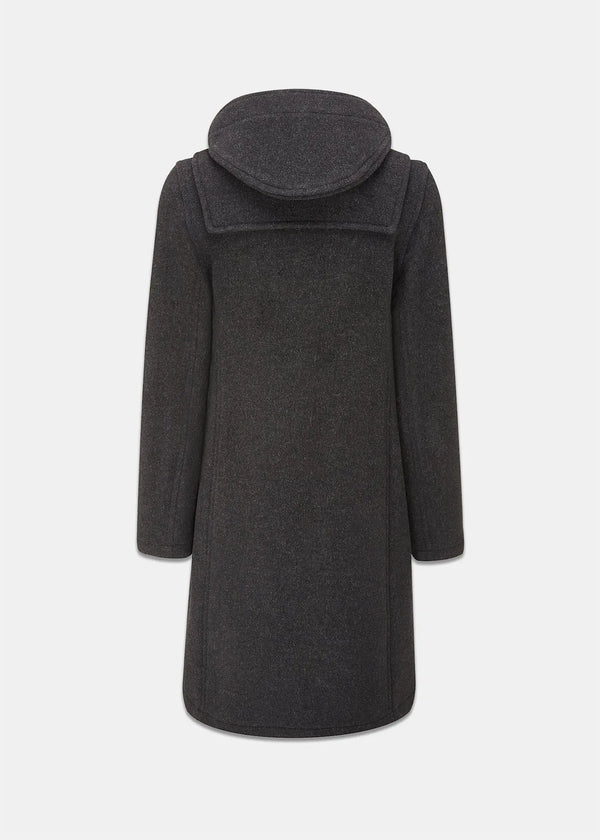 Gloverall Women's Long Slim Fit Morris Duffle Coat Charcoal