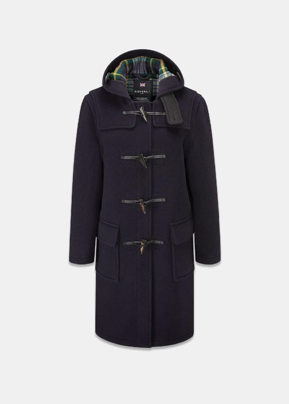 gloverall Women's Morris Duffle Coat Navy Dress Gordon