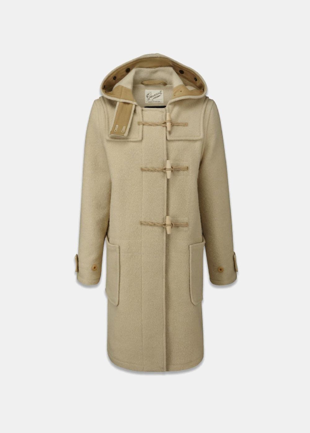 gloverall Women's Original Monty Duffle Coat Arctic White