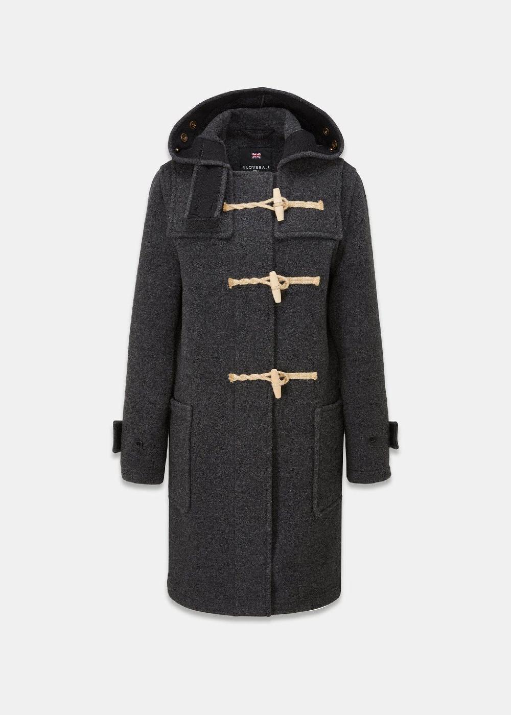 gloverall Women's Original Monty Duffle Coat Charcoal