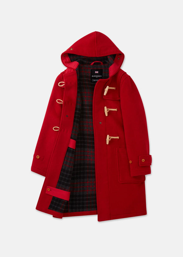 Gloverall Women's Original Monty Duffle Coat FC Red