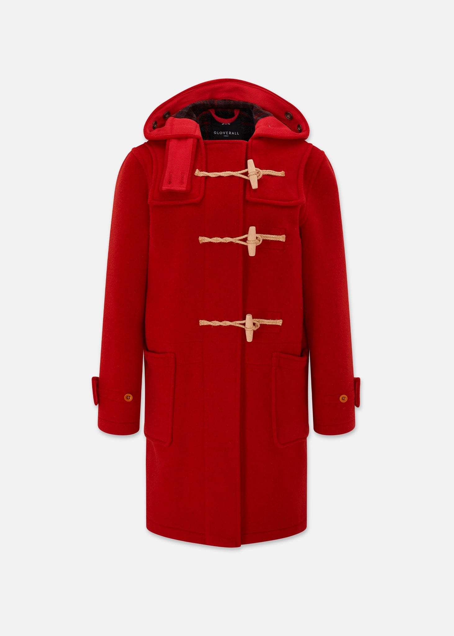 gloverall Women's Original Monty Duffle Coat FC Red