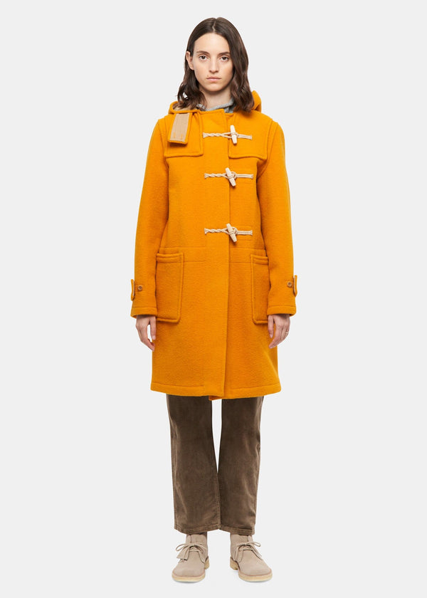 Gloverall Women's Original Monty Duffle Coat Yellow