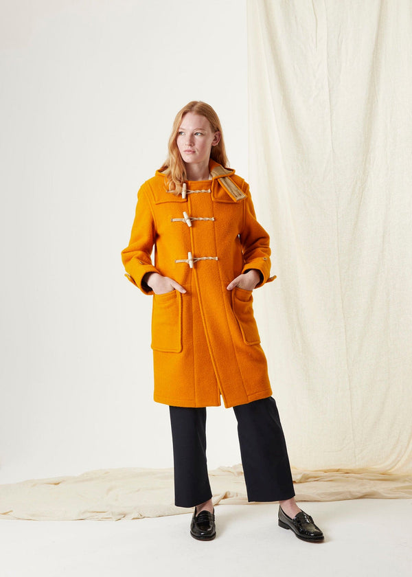 Gloverall Women's Original Monty Duffle Coat Yellow