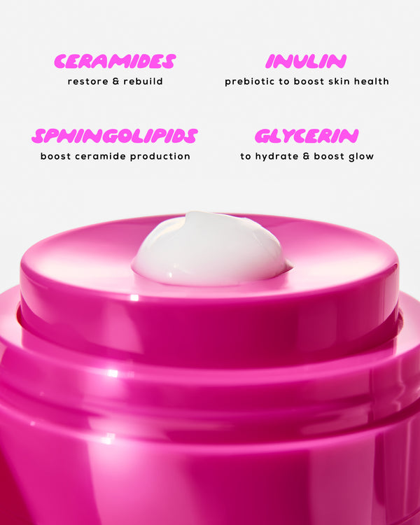 Glow Hub Barrier Builder Boosted & Bouncy Ceramide Moisturiser