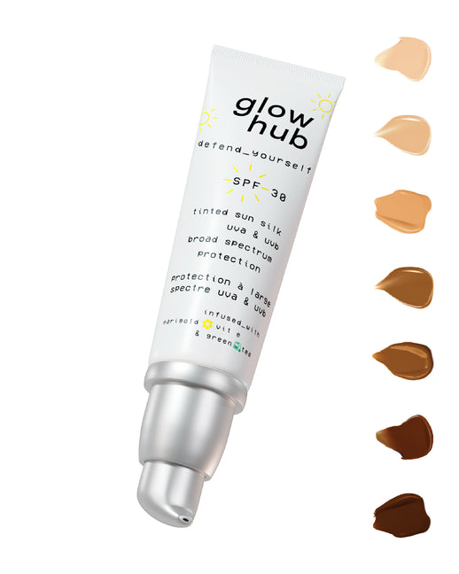 glow hub Defend Yourself Facial Sunscreen SPF 30 TINTED