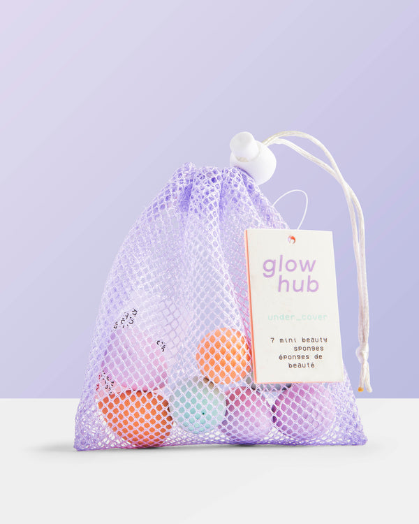 Glow Hub Baby Blenders - 7 Mini Makeup Sponges