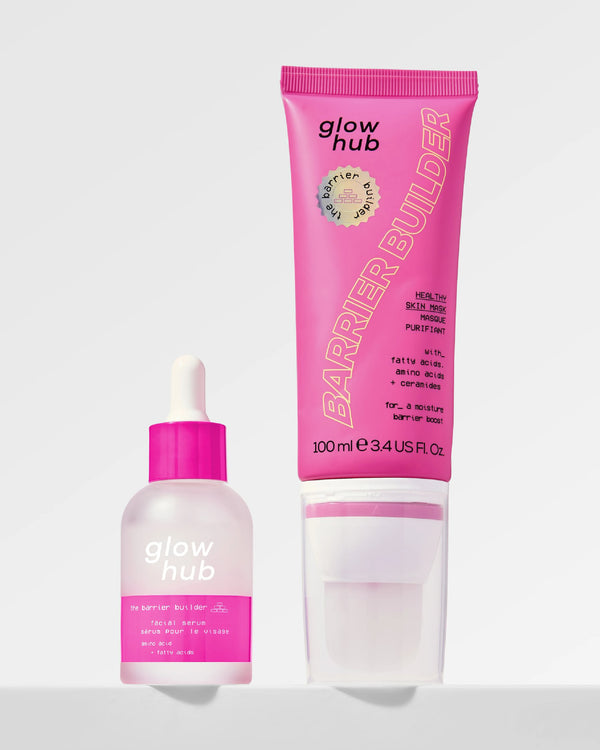 Glow Hub BARRIER BUILDER SERUM & MASK DUO