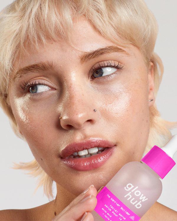 Glow Hub BARRIER BUILDER SERUM & MASK DUO