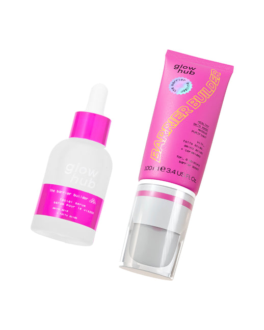 glow hub BARRIER BUILDER SERUM & MASK DUO