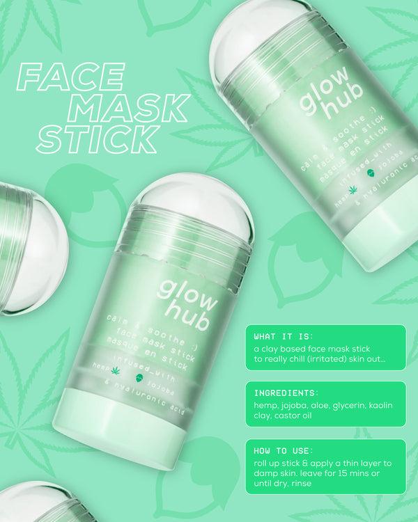 Glow Hub Calm & Soothe Face Mask Stick