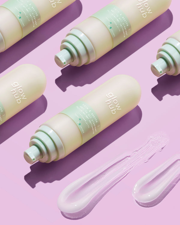 Glow Hub Calm & Soothe Gel To Oil Cleanser
