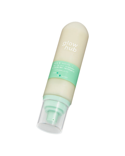 glow hub Calm & Soothe Gel to Oil Cleanser