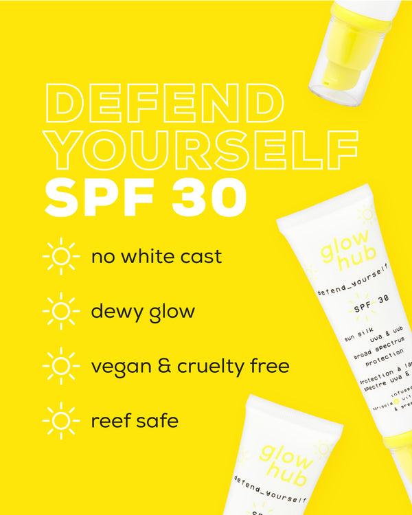 Glow Hub Defend Yourself Face Sunscreen SPF 30