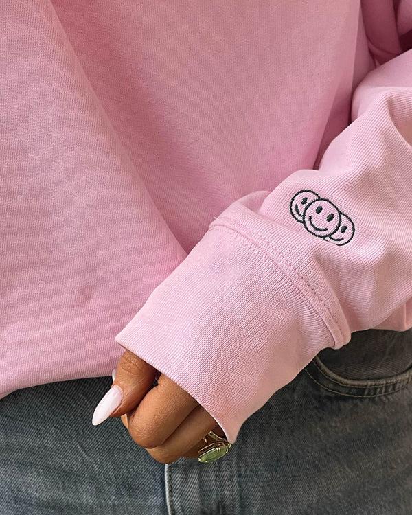 Glow Hub G.H GLOW CLUB SOFT PINK JUMPER