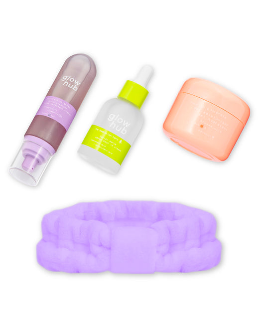 glow hub Hydration Heroes 3 Step Routine Bundle