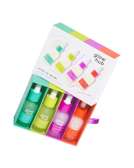 glow hub Intro to Acids Mini Skincare Set