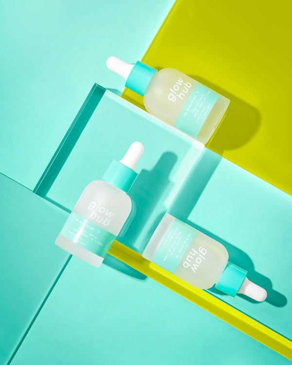 Glow Hub Mini Serum Acid Travel Size Bundle - 15ml