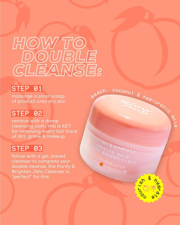 Glow Hub Nourish & Hydrate Cleansing Balm