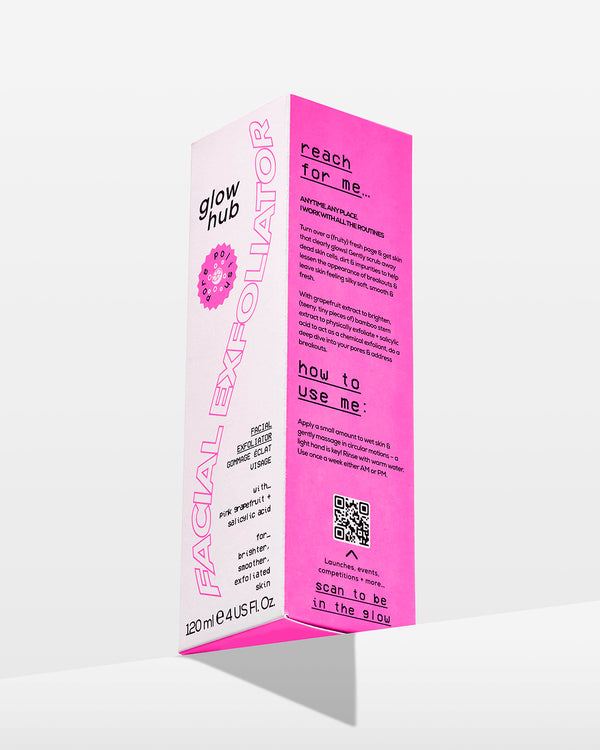 Glow Hub Pore Polish Facial Exfoliator