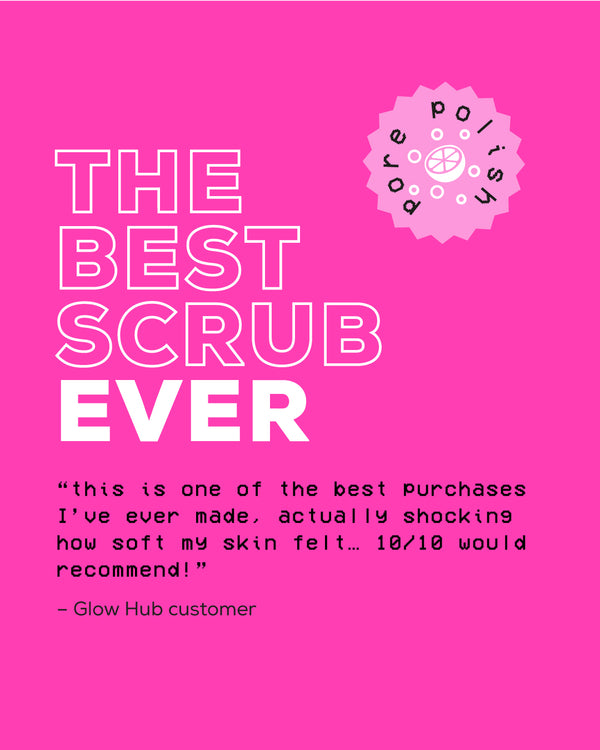 Glow Hub Pore Polish Facial Exfoliator