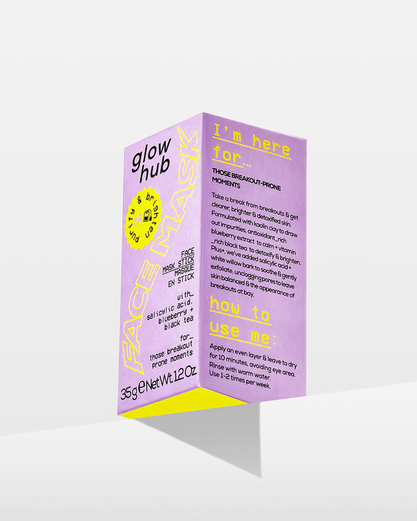 Glow Hub Purify & Brighten Face Mask Stick