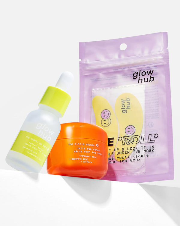 Glow Hub RESTORE + RESCUE_TIRED EYES SET