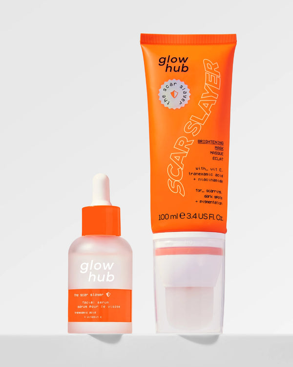Glow Hub SCAR SLAYER SERUM & MASK DUO
