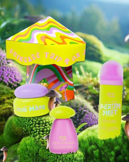 glow hub SHROOM ROOM PR MAILER BOX