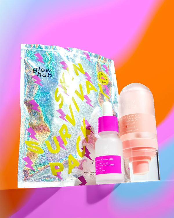 Glow Hub SKIN SURVIVAL PACK - Healthy Skin Duo Bag