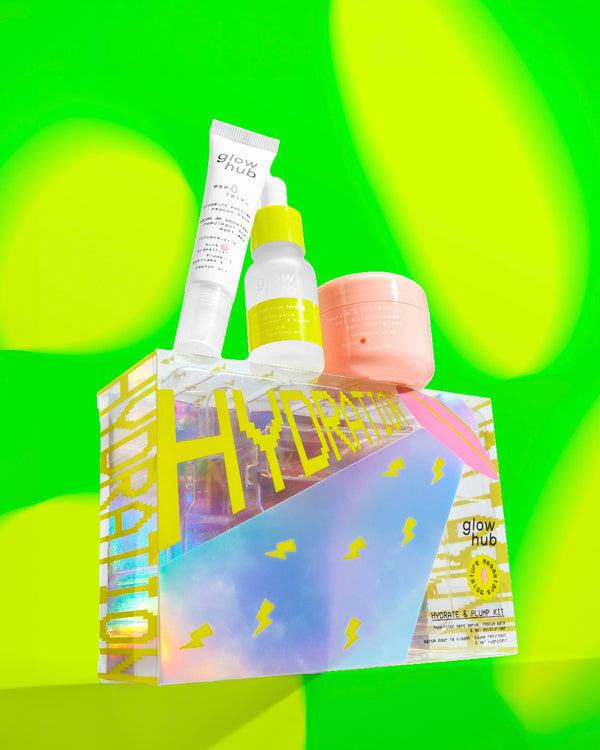Glow Hub HYDRATION: MOISTURE MEGASTARS - Hydrate & Plump Trio