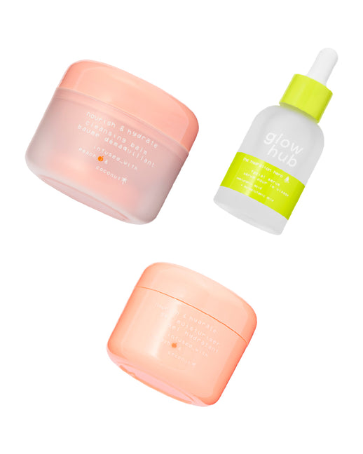 glow hub HYDRATION_STATION 3 STEP SET: SKIN DRINK ROUTINE