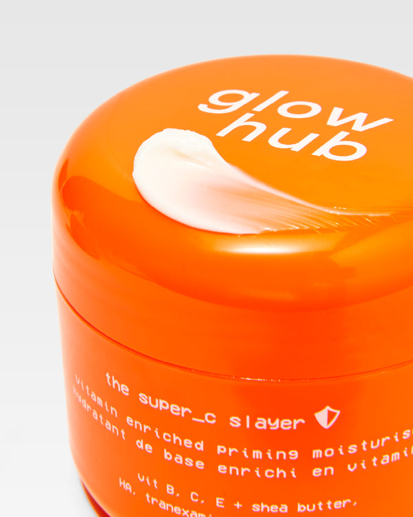 Glow Hub The Super_C Slayer Vitamin Enriched Priming Moisturiser