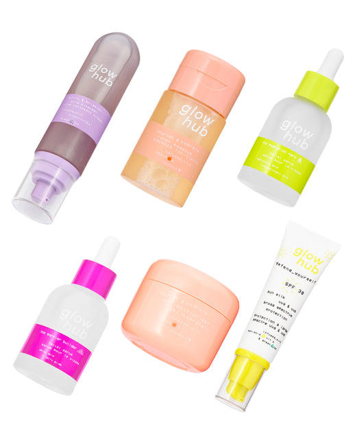 glow hub THE ULTIMATE AM/PM ROUTINE: THE EVERYDAY SET