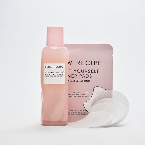 glow recipe Dew It Yourself Toner Pads Masking Kit