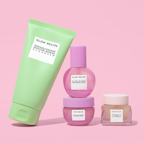 glow recipe Plump & Dewy Hydration Kit