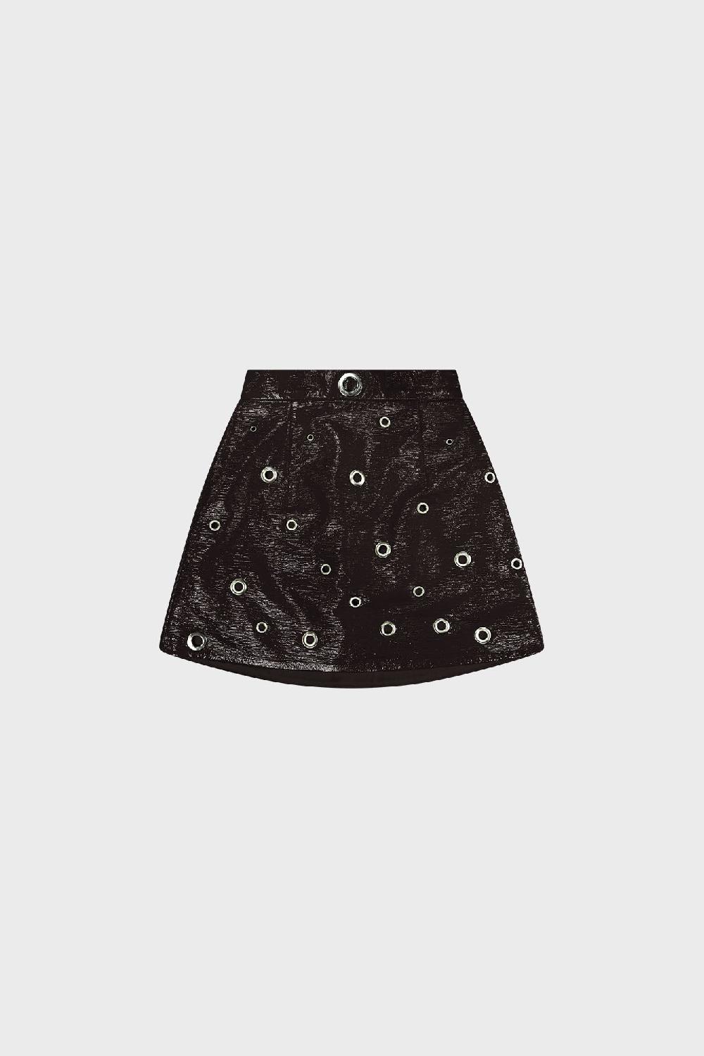glück Black twin skirt
