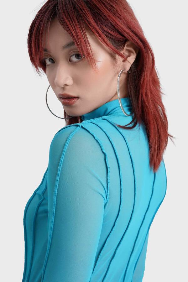 Glück Dress With Feather Trim