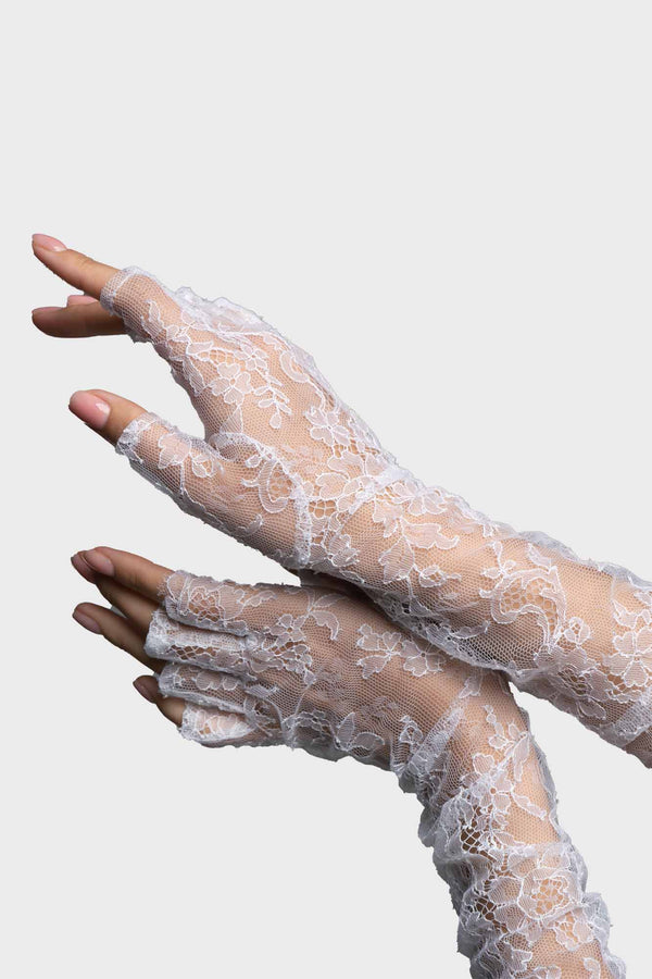 Glück Lace Opera Gloves